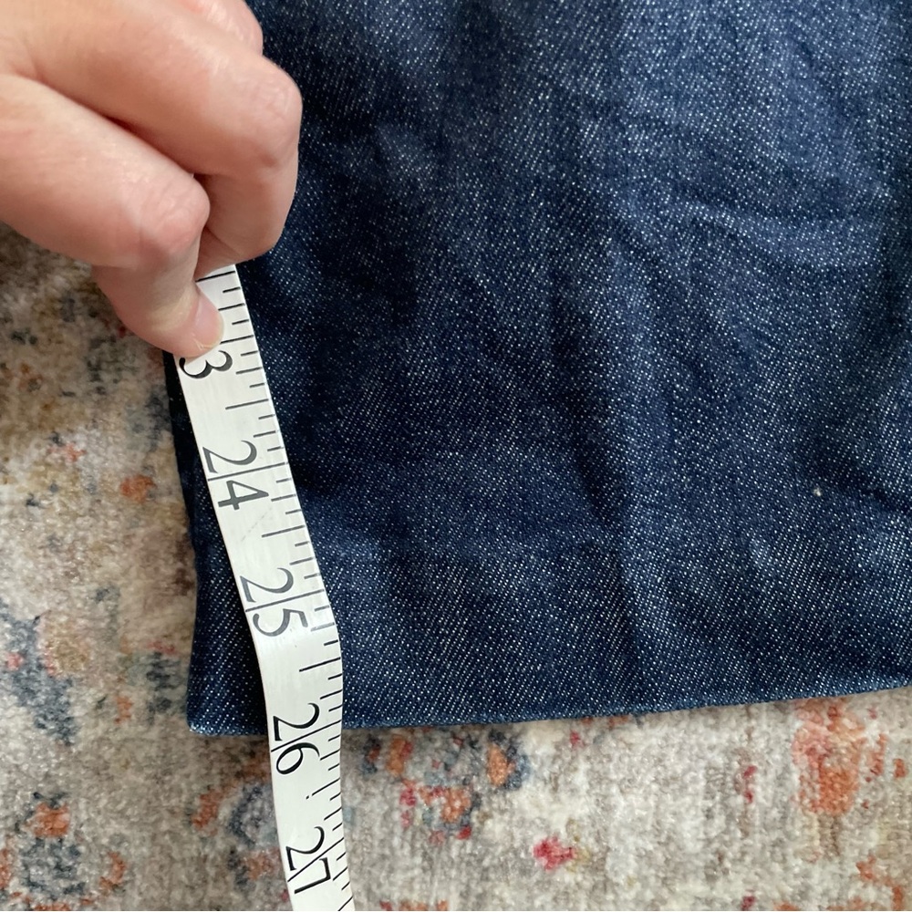 ZARA Deep Indigo Straight Jeans - Picture 9 of 9